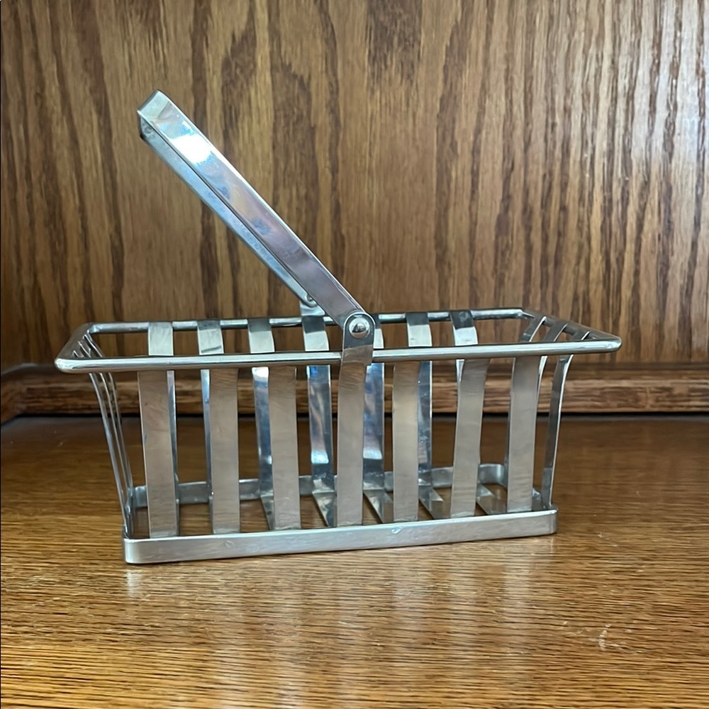 Vintage International Silver basket